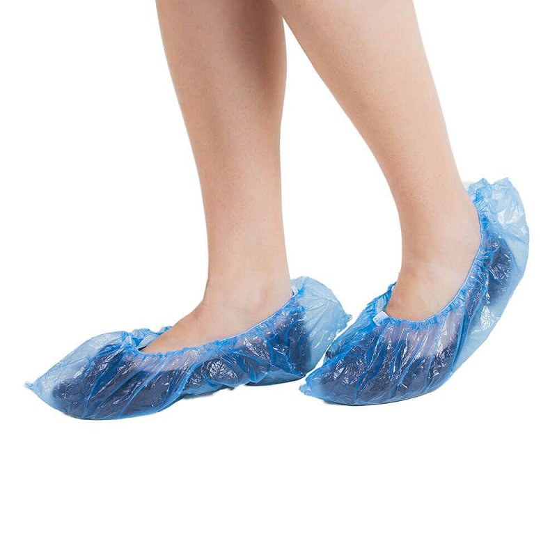 Бахіли одноразові поліетиленові, 3 г блакитні, Medicare